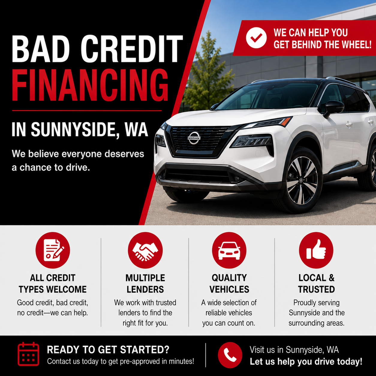 bad credit financing