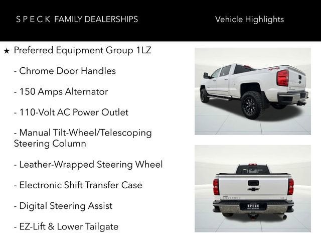 2018 Chevrolet Silverado 3500 HD LTZ