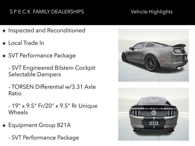 2014 Ford Mustang Shelby GT500