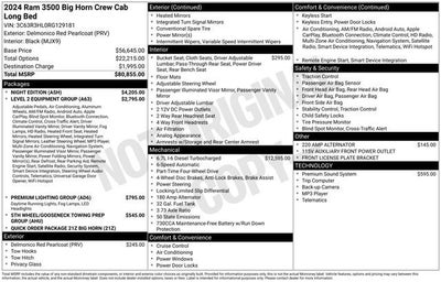 2024 RAM 3500 Big Horn