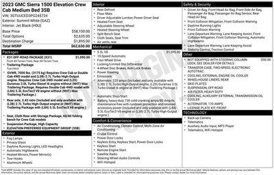 2023 GMC Sierra 1500 Elevation