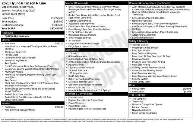 2023 Hyundai Tucson N Line