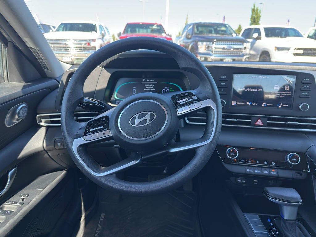 2025 Hyundai Elantra Hybrid Blue