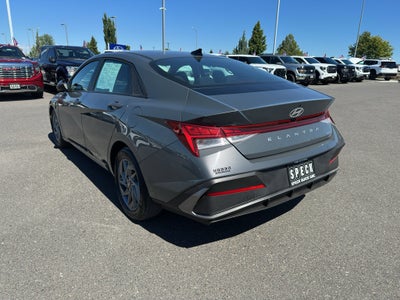 2025 Hyundai Elantra Hybrid Blue