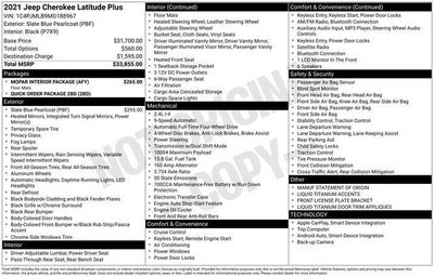 2021 Jeep Cherokee Latitude Plus
