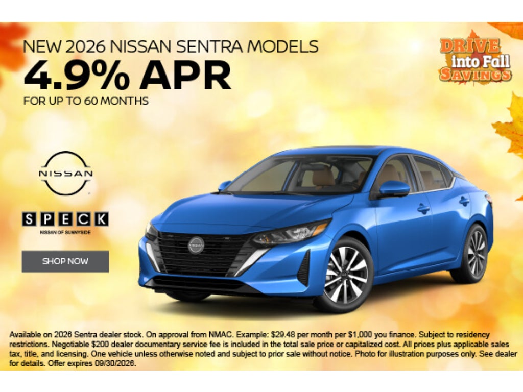 2026 Nissan Sentra SR
