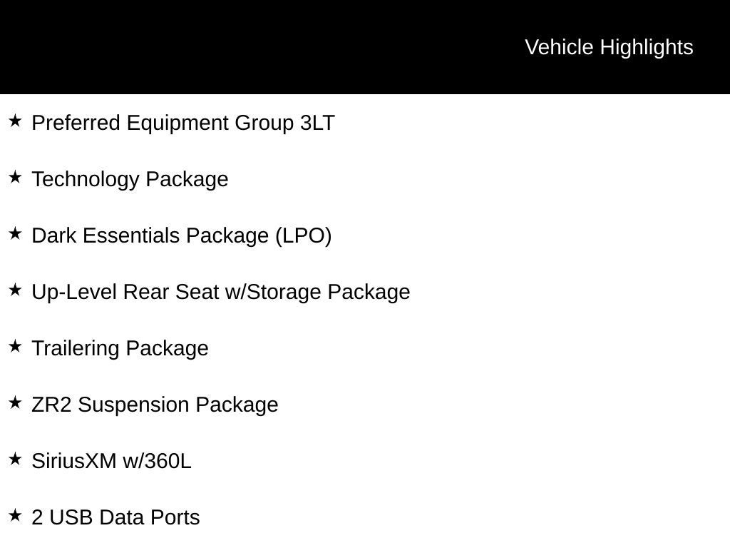 2024 Chevrolet Silverado 1500 ZR2