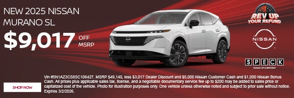 $9017 off msrp on a new 2025 nissan murano