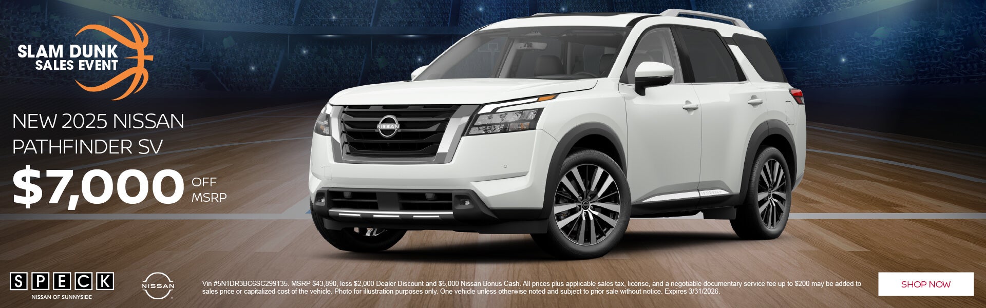 7000 off msrp on nissan pathfinder