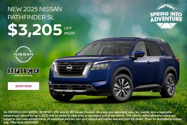 3205 off msrp new 2025 nissan pathfinder