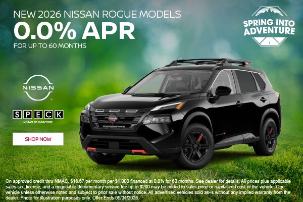 0 apr for 60 months nissan rogue 
