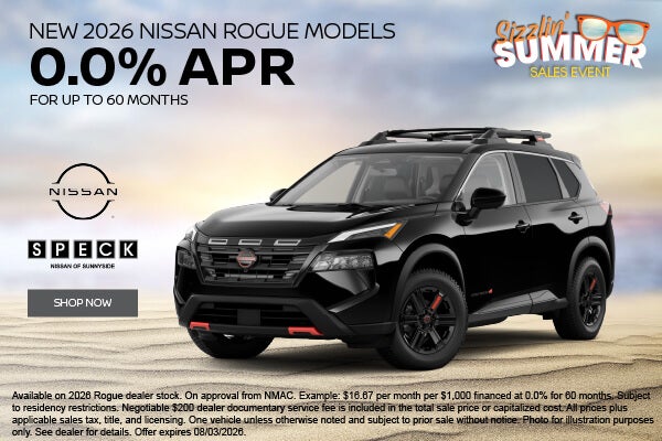 0 apr for 60 months nissan rogue