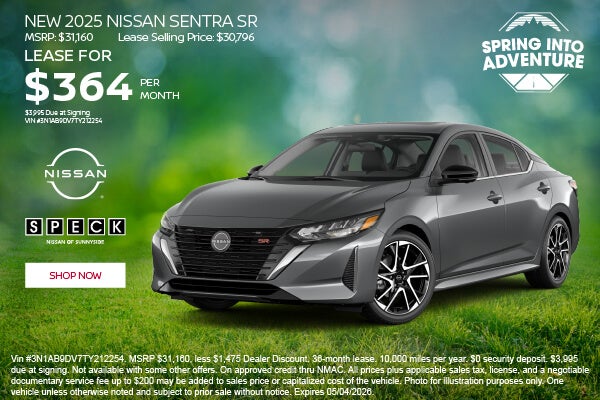 nissan sentra 364 per month lease