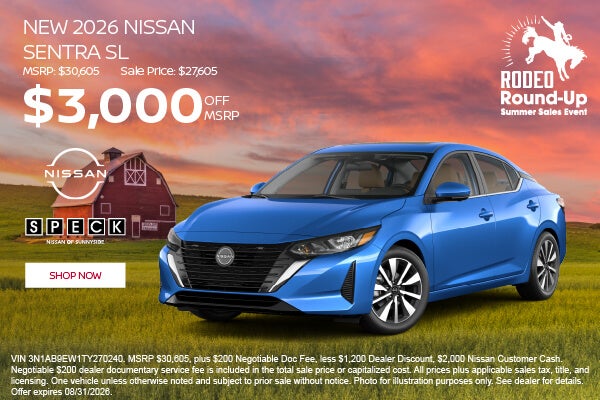 3000 off msrp new nissan sentra