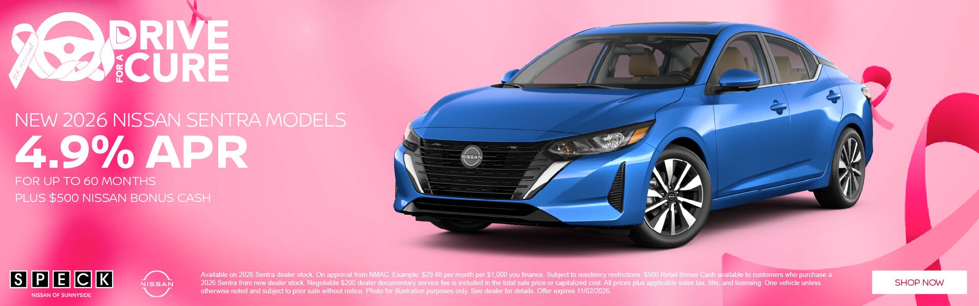 4.9 apr for 60 months nissan sentra