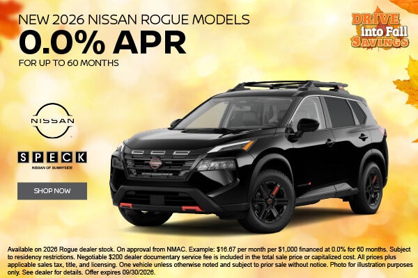 0 apr for 60 months nissan rogue